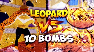 1 Leopard vs 10 Bombs! | I Get SHUTDOWN! | Blox Fruits Update 17 Part 3