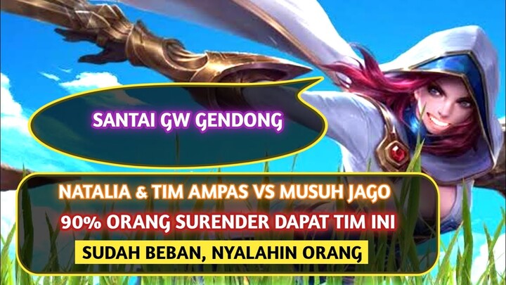 Tim Ampas VS Musuh Jago 90% Orang Surender. Natalia Gendong Hyper Beban Dunia Ahirat.