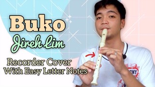 BUKO - Jireh Lim | Recorder Cover with Letter Notes / Flute Chords