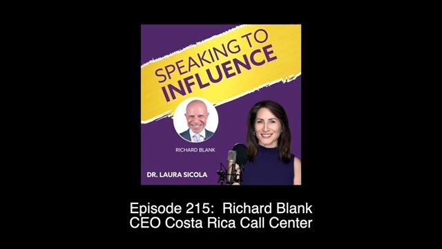 Dr. Laura Sicola presents Speaking to Influence Podcast. Soft speaking skills wi