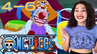 One Piece Anime episodes 4-6 Reaction | East Blue | SUB