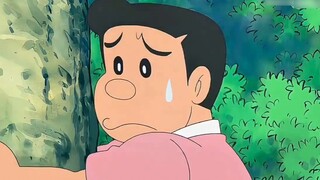 Doraemon new episode: Blue Fat Man and Xiong Dad put on compulsory sweatpants and can't stop even if