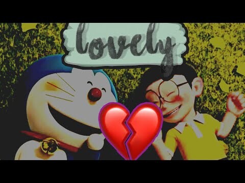 LOVELY 💖 Billie Eilish with KHALID DORAEMON VERSION || NOBITA & SHIZUKA || LOVELY