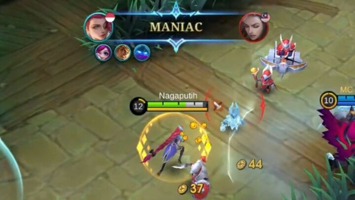 GAMEPLAY LESLEY BERJUANG TAPI TETAP KALAH MOBILE LEGEND BANG BANG