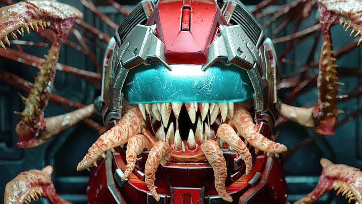 Alien bugs parasitize humans and sneak into human spaceships to stage a "space werewolf killing"!
