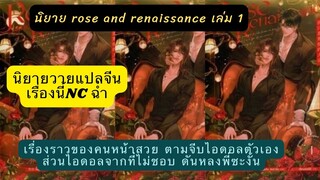 นิยายวายเเปลจีน นิยาย rose and renaissance เล่ม1 คนหน้าสวยงานดี กับพระเอกจากที่ชังเขากลับคลั่งรักเขา