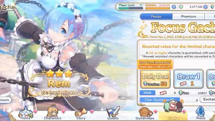 finally i got rem