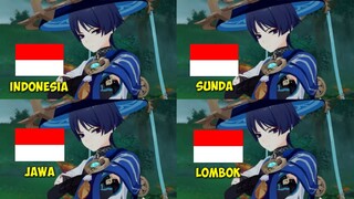 Parody 4 Bahasa || Preman Salah Sasaran || Genshin Impact