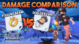 DOG SERVANT VS FISSURE BEAM (WHAT'S BETTER?) - RAGNAROK MOBILE