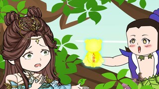 Episode 82 of The Stupid Emperor of Heaven, Sister Yu, Please Have Some Ginseng Fruit!