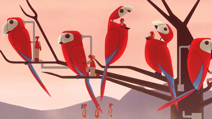 You thought it was a bird, but actually it's... [Animated Short Film] Floreana