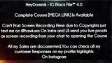 HeyDominik  course - IG Black File™  download