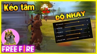 (Free Fire) Tập kéo tâm và "khoe" setting độ nhạy | StarBoyVN