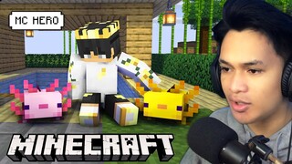 Ang Request Ni @Mc Hero sa Minecraft Tagalog | Axolotl Farm