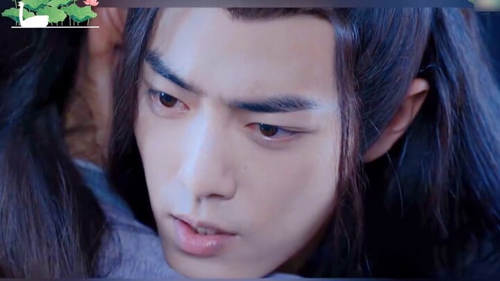 Wangxian's "Bird in the Cage" finale. The evil star, the ruthless emperor Zhan + the dumb child brid