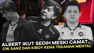 ALBERT IKUT SEDIH MESKI CAMAT, CW, SANZ DAN KIBOY KENA TEKANAN MENTAL PASCA GRAND FINAL M5