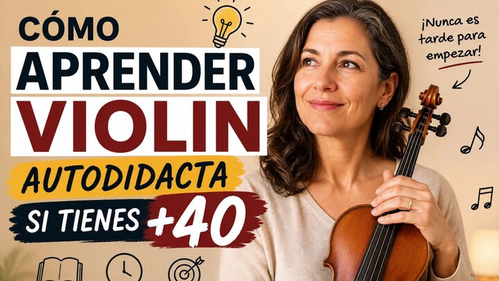 Como Aprender Violin Despues De Los  40