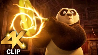 Po Uses Dragon Warrior Powers Scene | KUNG FU PANDA 4 (2024) Movie CLIP 4K