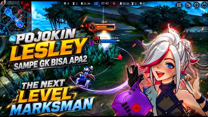 Lesley pun tak berkutik dihadapan Melissa | MLBB MOBILE LEGEND