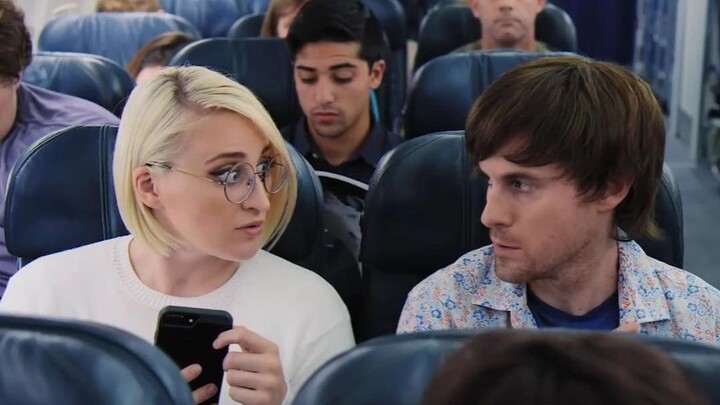 When the person next to you keeps sneaking peeks at your phone