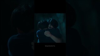 The way he come back to hug him🥹💔 #bl #blseries #kinnporsche