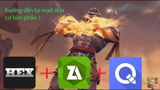 HƯỚNG DẪN TỰ MOD SKIN LIÊN QUÂN CƠ BẢN NGOẠI HÌNH VÀ HIỆU ỨNG PHẦN 1