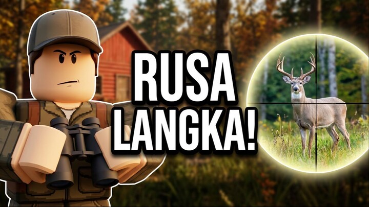 PETUALANGAN BERBURU RUSA DI HUTAN ROBLOX!