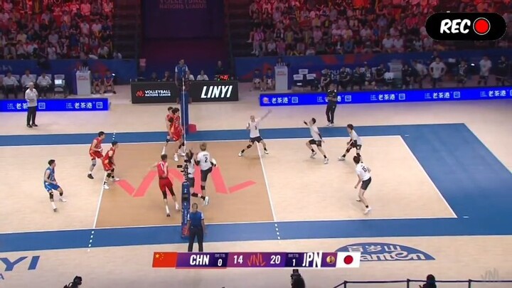VNL_China vs Japan Set 2