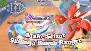 Skillnya Rusuh Banget!? Scizor Pokemon Unite