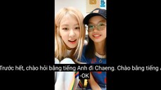 10.08.2019 ChaeLisa Vlive [Phụ đề Vietsub]