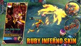 RUBY INFERNO SKIN SCRIPT FULL EFFECTS + NO PASSWORD - MOBILE LEGENDS