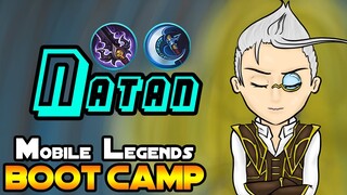 NATAN - TIPS, ITEMS, SPELL, EMBLEMS, AND GUIDE - MGL MLBB BOOT CAMP VOLUME 107