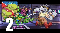 TMNT: Shredder's Revenge Part 2 : Boss Fight & Defeating Enemies (Android/iOS Gameplay Walkthrough)