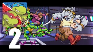 TMNT: Shredder's Revenge Part 2 : Boss Fight & Defeating Enemies (Android/iOS Gameplay Walkthrough)