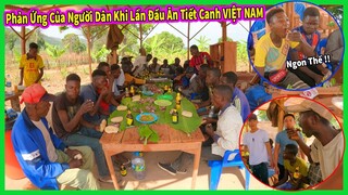 Mừng Kênh Đạt 300 Nghìn Thử Thách Cực Mạnh Cho Người Dân Khi Ăn Món Tiết Canh Dê