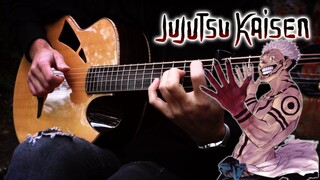 (Jujutsu Kaisen 呪術廻戦 OP) Kaikai Kitan 廻廻奇譚 - Fingerstyle Guitar Cover (with TABS)