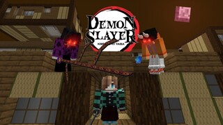 ถ้า!? เราต้องวิ่งหนีจากอสูร 2 คน ในปราสาทไร้ขอบเขต!!! | Minecraft Demonslayer Manhunt