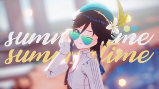 【MMD 原神 | Genshin Impact】summertime『Venti』(Summer Collab)