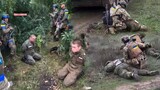 Horrible Footage!! Ukrainian Marines ambush & destroy 730 Wagner Group escape from Bakhmut Border