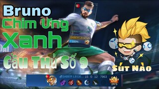 MLBB|Trải Nghiệm Skin Bruno Chim Ưng Xanh Cùng Saber Legend|SaberLegend