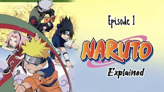Naruto Episode 1 Funny Explanation (Hindi) |