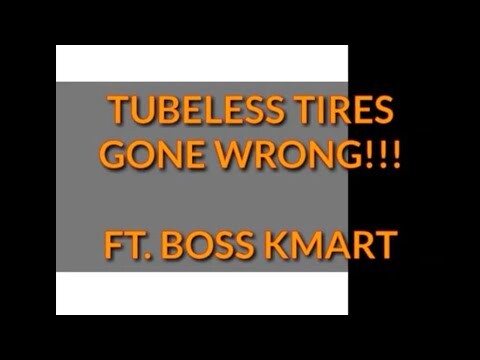 TUBELESS CONVERSION GONE WRONG