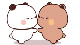 Saat kedua kekasih sedang jatuh cinta~