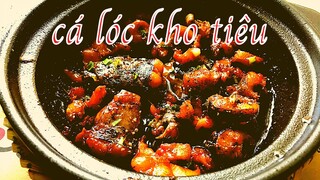 Đặc Sản Miền Tây Cá Lóc Đồng Kho Tiêu Hết Sạch Nồi Cơm | Tú Rio Vlogs