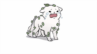 九月浑身沾满苍耳 疼得哇哇大哭