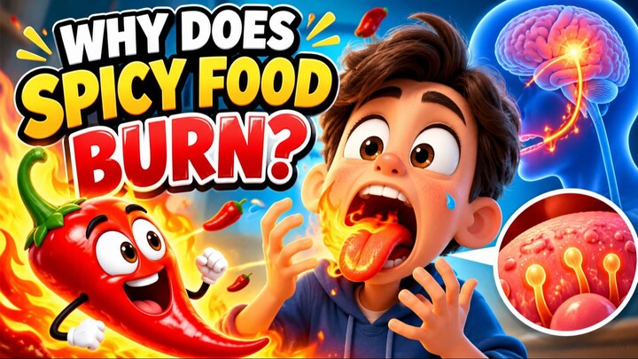 Why Spicy Food Burns
