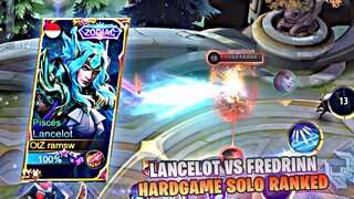 HARDGAME LANCELOT SOLO RANK, KETEMU FREDRINN BIKIN EMOSI WKKWK