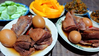 Vịt Kho Tàu, Dưa Điên Điển, Cơm Quê Chiều Muộn | MTQH