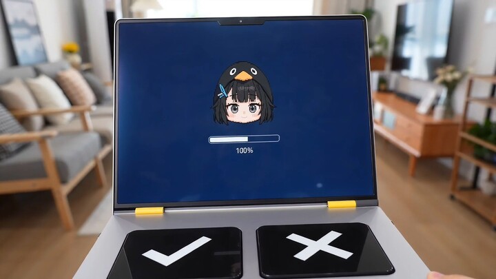 Mở hộp một chiếc laptop được thiết kế dành cho Gugu Gagaga! Thật bất ngờ là chỉ có hai phím?