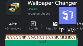 change your wallpaper image in F1 VM